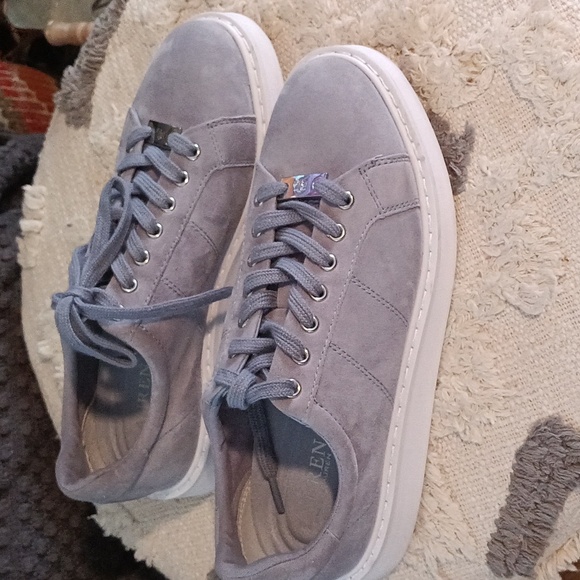 Ralph Lauren Angeline Blue suede sneakers new condition 💜 - Picture 3 of 10